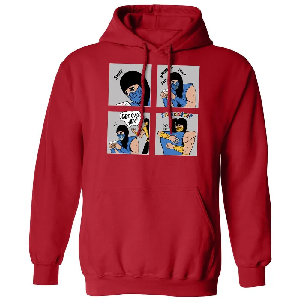 Classic Unisex Hoodie - LPBCG22E - Red - 5