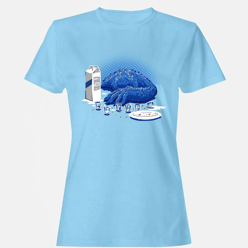 Women's T-Shirt - V5ZLYWCW - Light Blue - 8