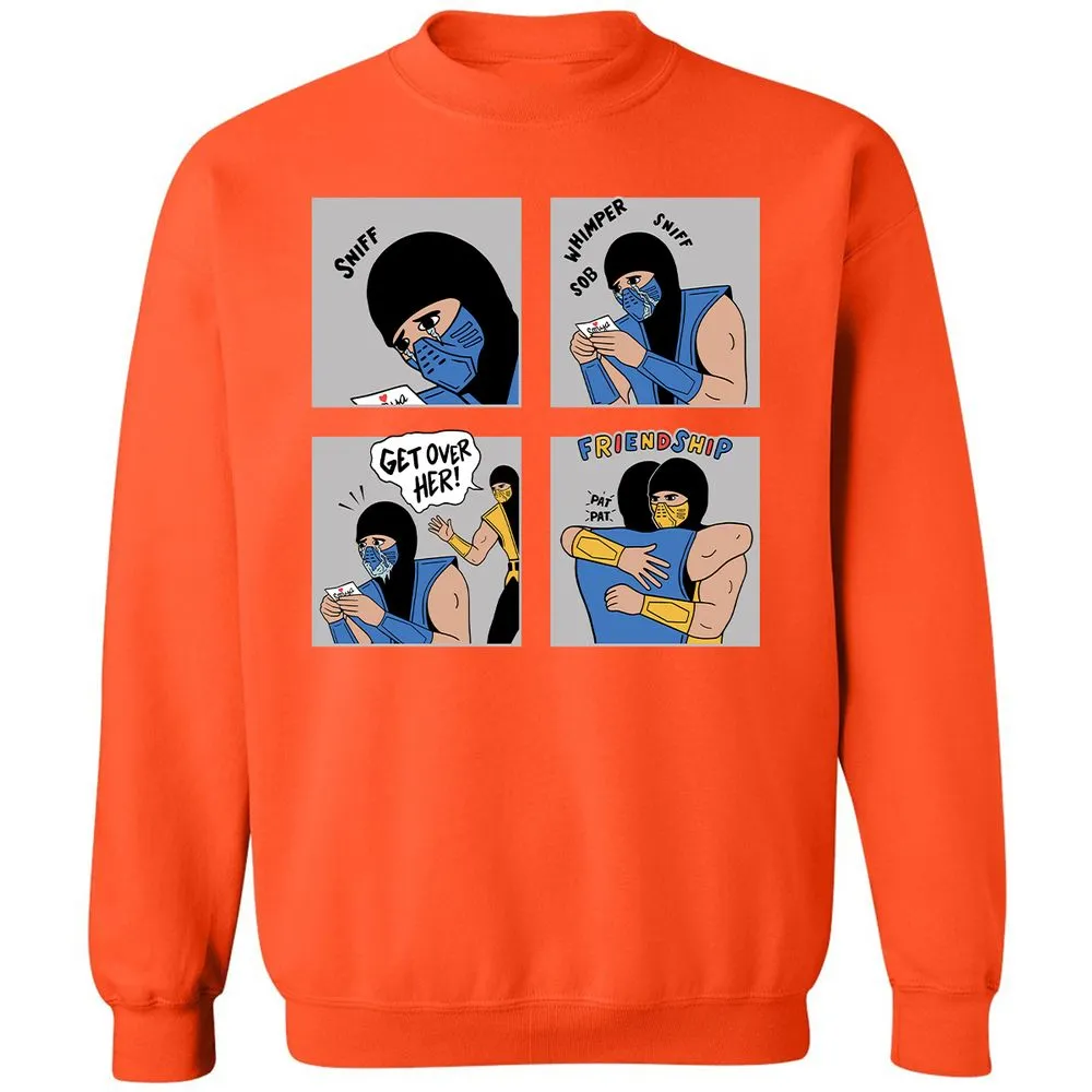 Classic Unisex Sweatshirt - 6CE16WJL - Orange - 10