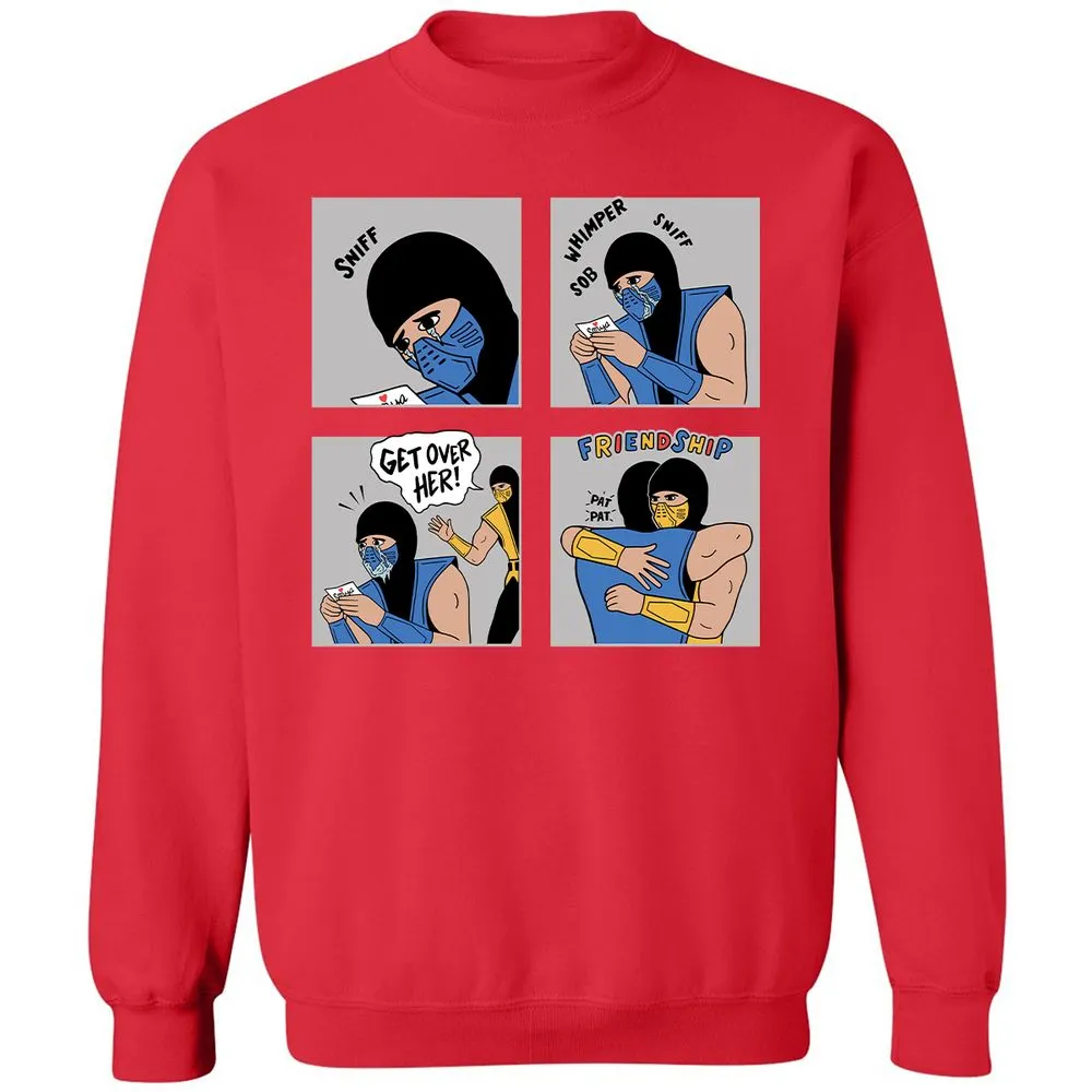 Classic Unisex Sweatshirt - 6CE16WJL - Red - 5