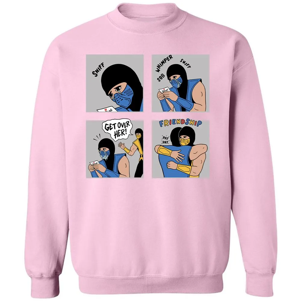 Classic Unisex Sweatshirt - 6CE16WJL - Light Pink - 3
