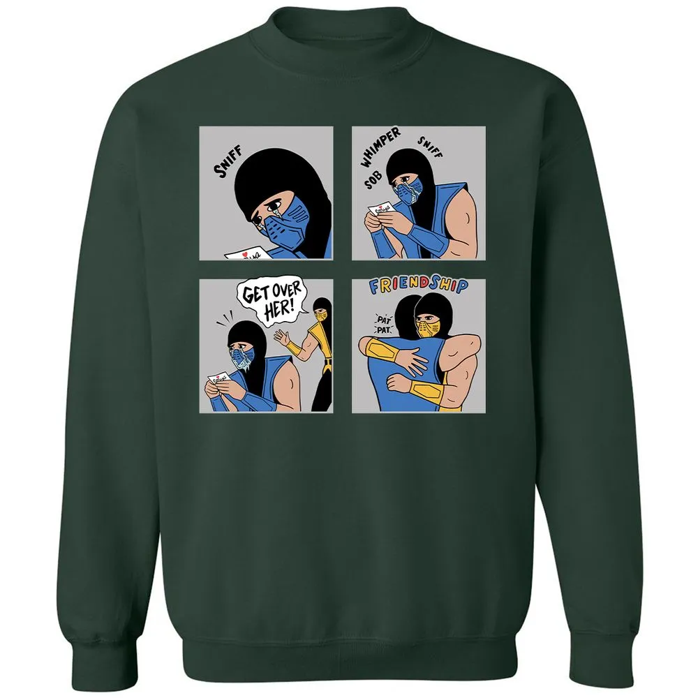 Classic Unisex Sweatshirt - 6CE16WJL - Forest Green - 4