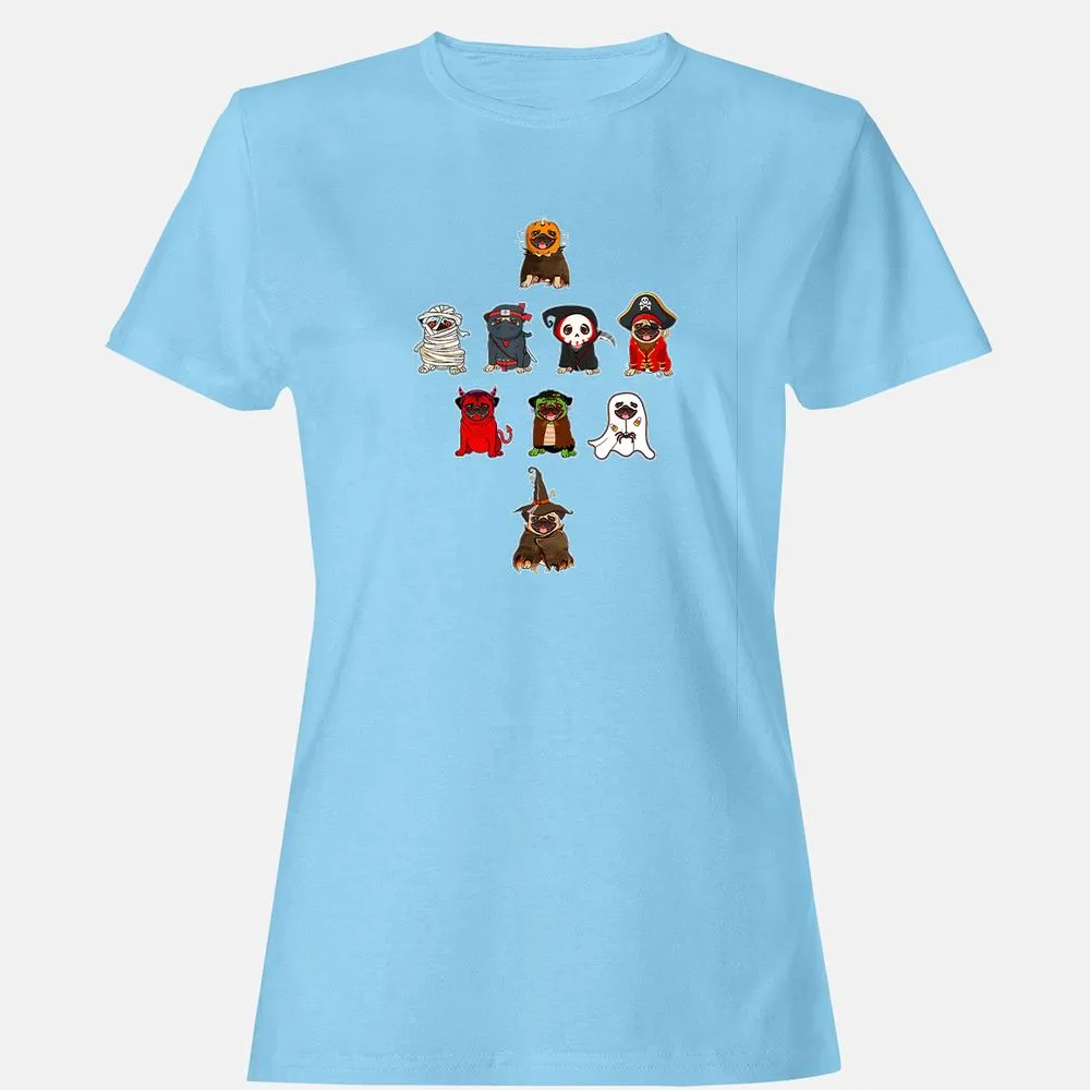 Women's T-Shirt - 3U7L3N3M - Light Blue - 8