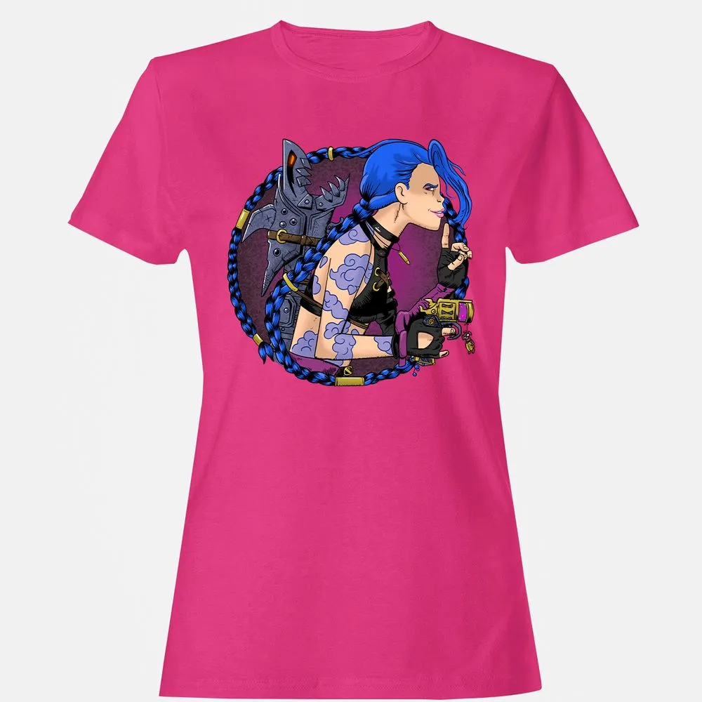 Women's T-Shirt - 1X7HGWCL - Heliconia - 6
