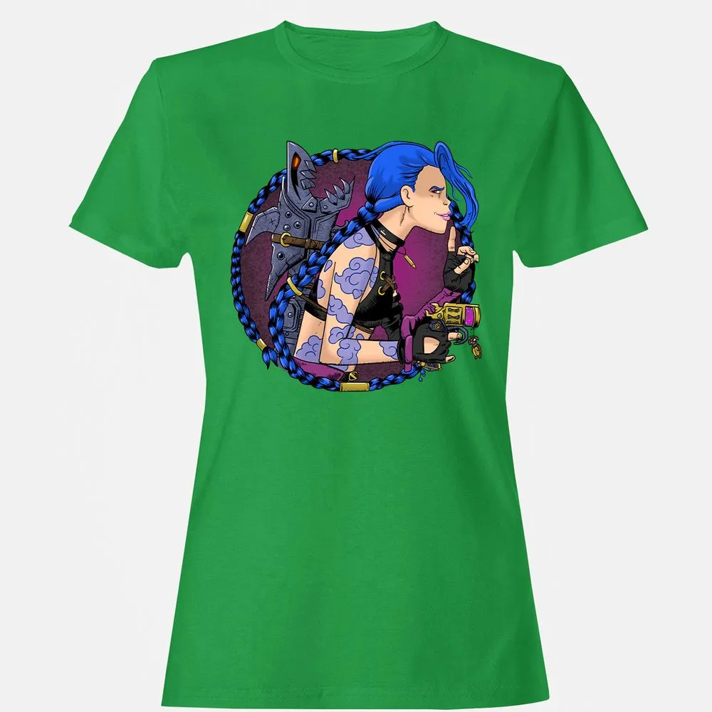 Women's T-Shirt - 1X7HGWCL - Irish Green - 7