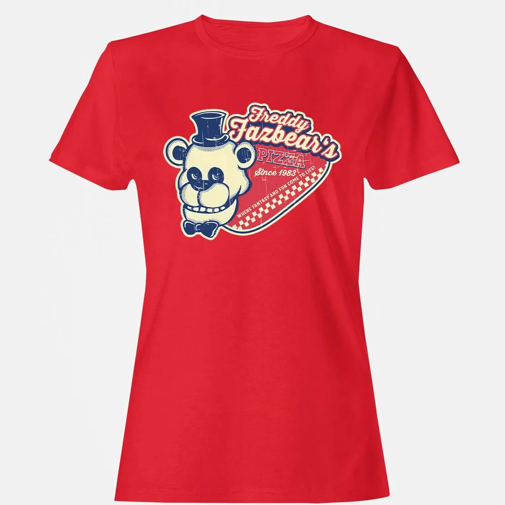 Women's T-Shirt - ZGQCU965 - Red - 13