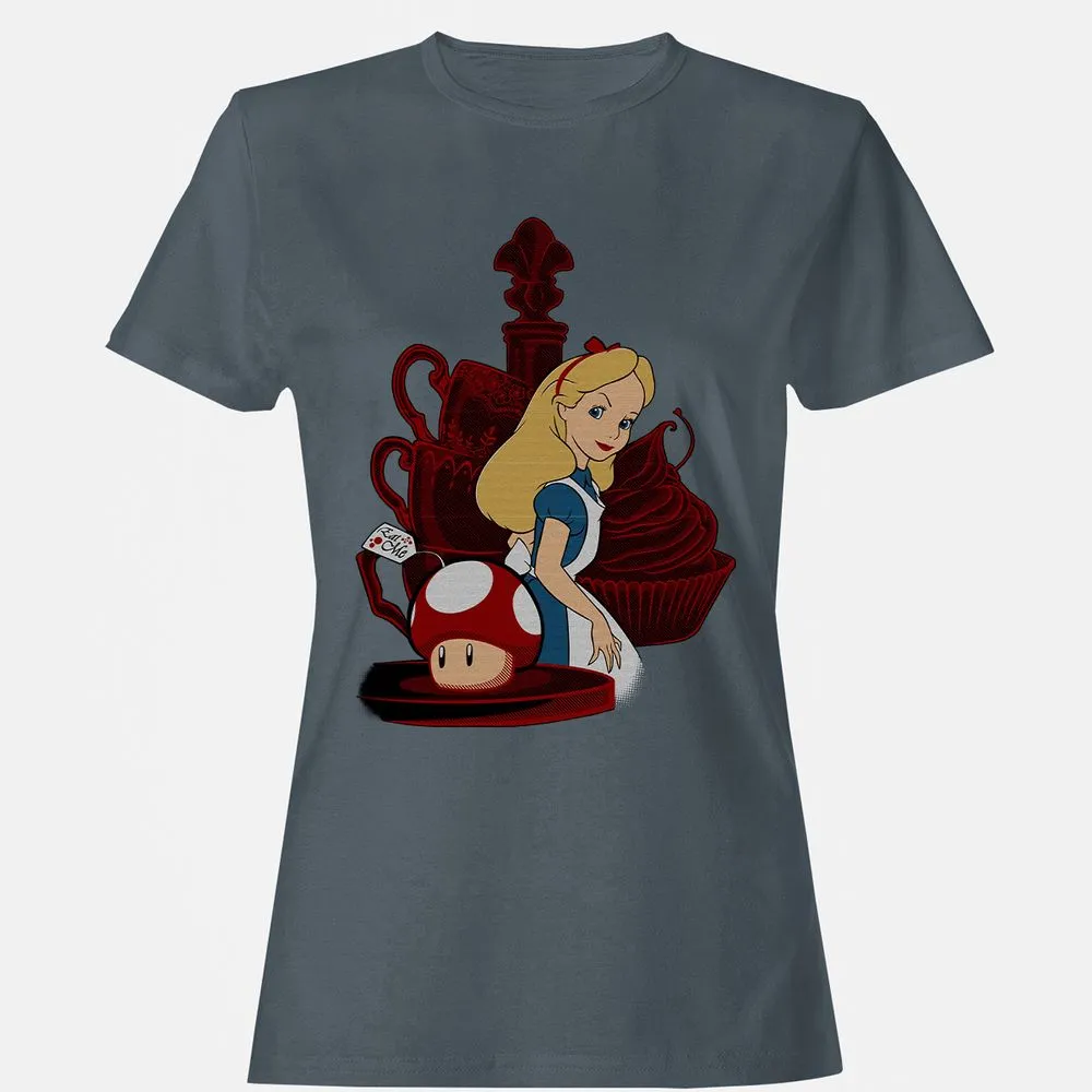 Women's T-Shirt - ZD8XWM49 - Charcoal - 3