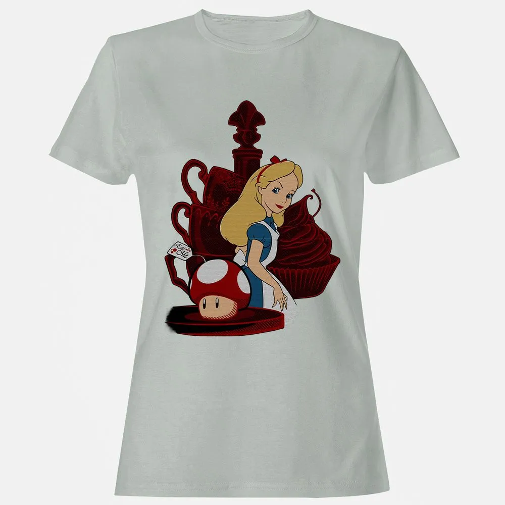 Women's T-Shirt - ZD8XWM49 - Ash - 2