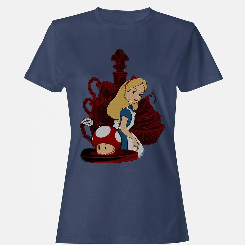 Women's T-Shirt - ZD8XWM49 - Navy - 10