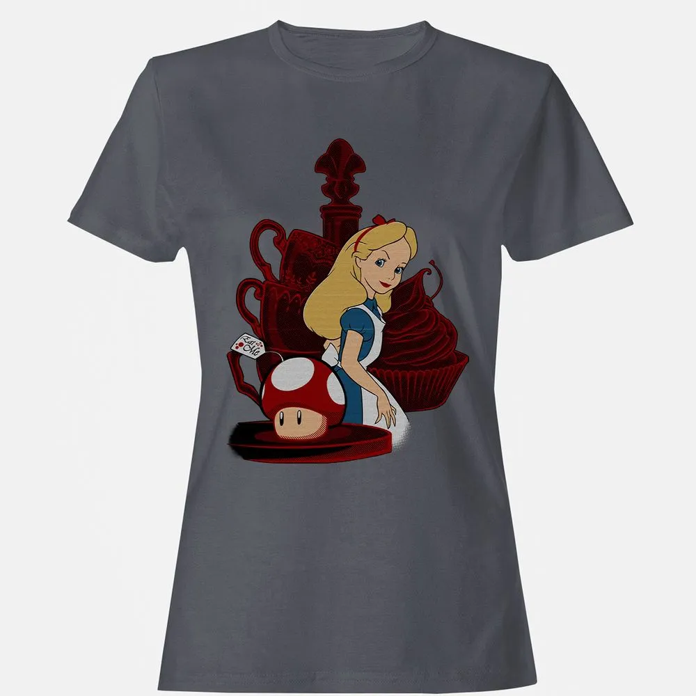 Women's T-Shirt - ZD8XWM49 - Dark Heather - 5
