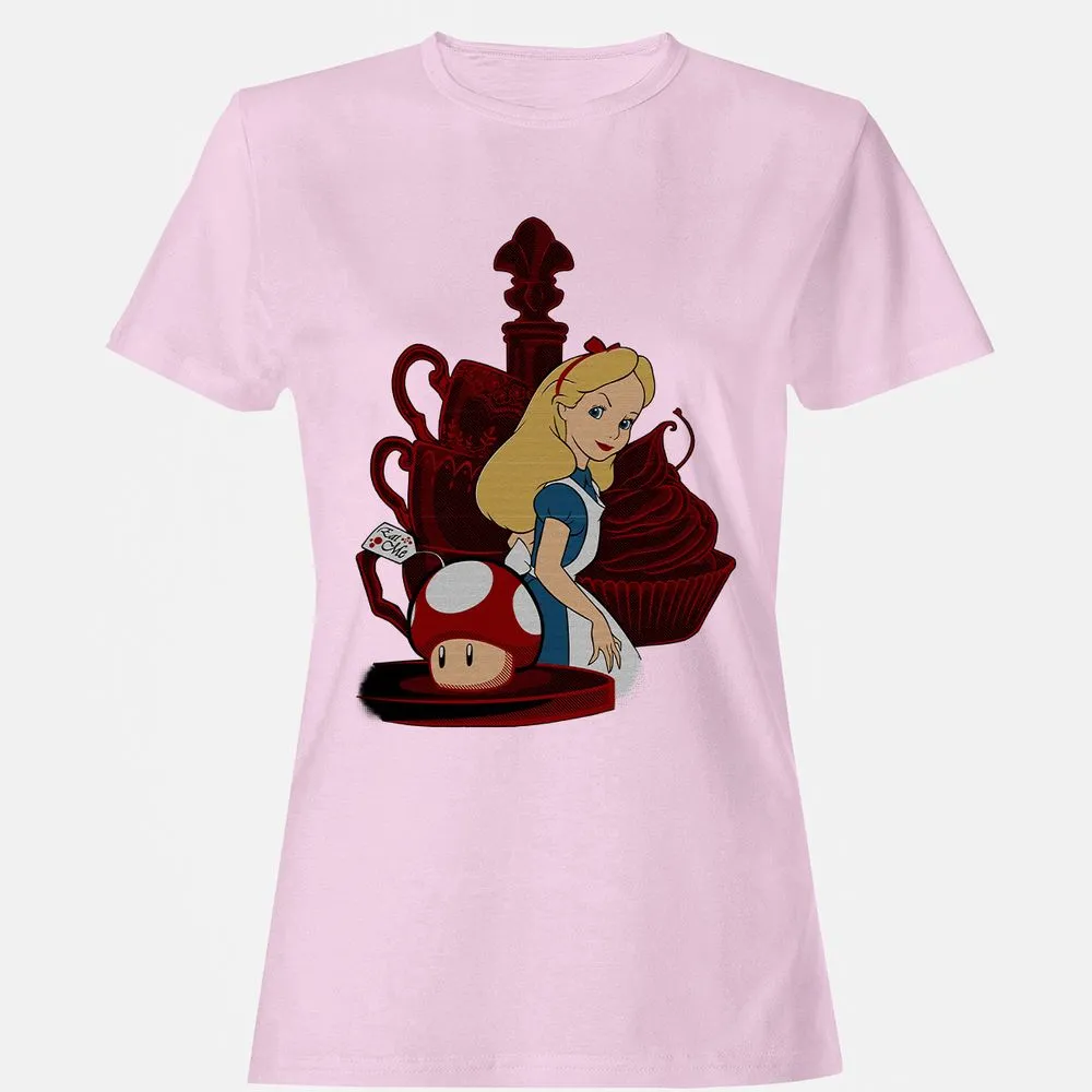 Women's T-Shirt - ZD8XWM49 - Light Pink - 9