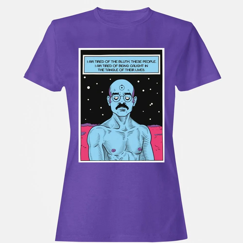 Women's T-Shirt - LHDJZG2R - Purple - 12