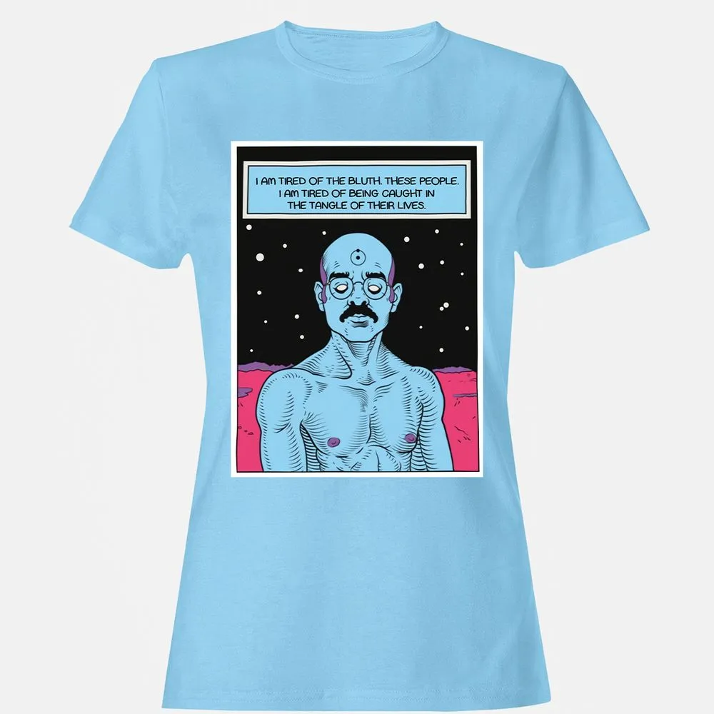 Women's T-Shirt - LHDJZG2R - Light Blue - 8