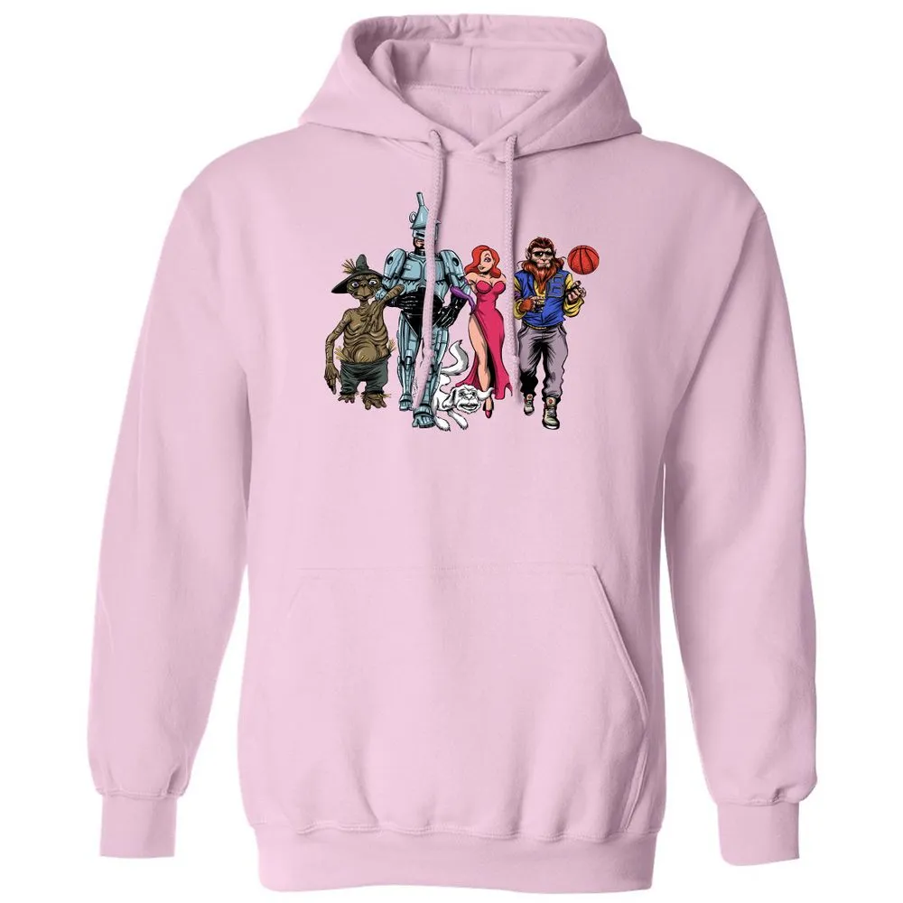 Classic Unisex Hoodie - R7P9ZH24 - Light Pink - 3