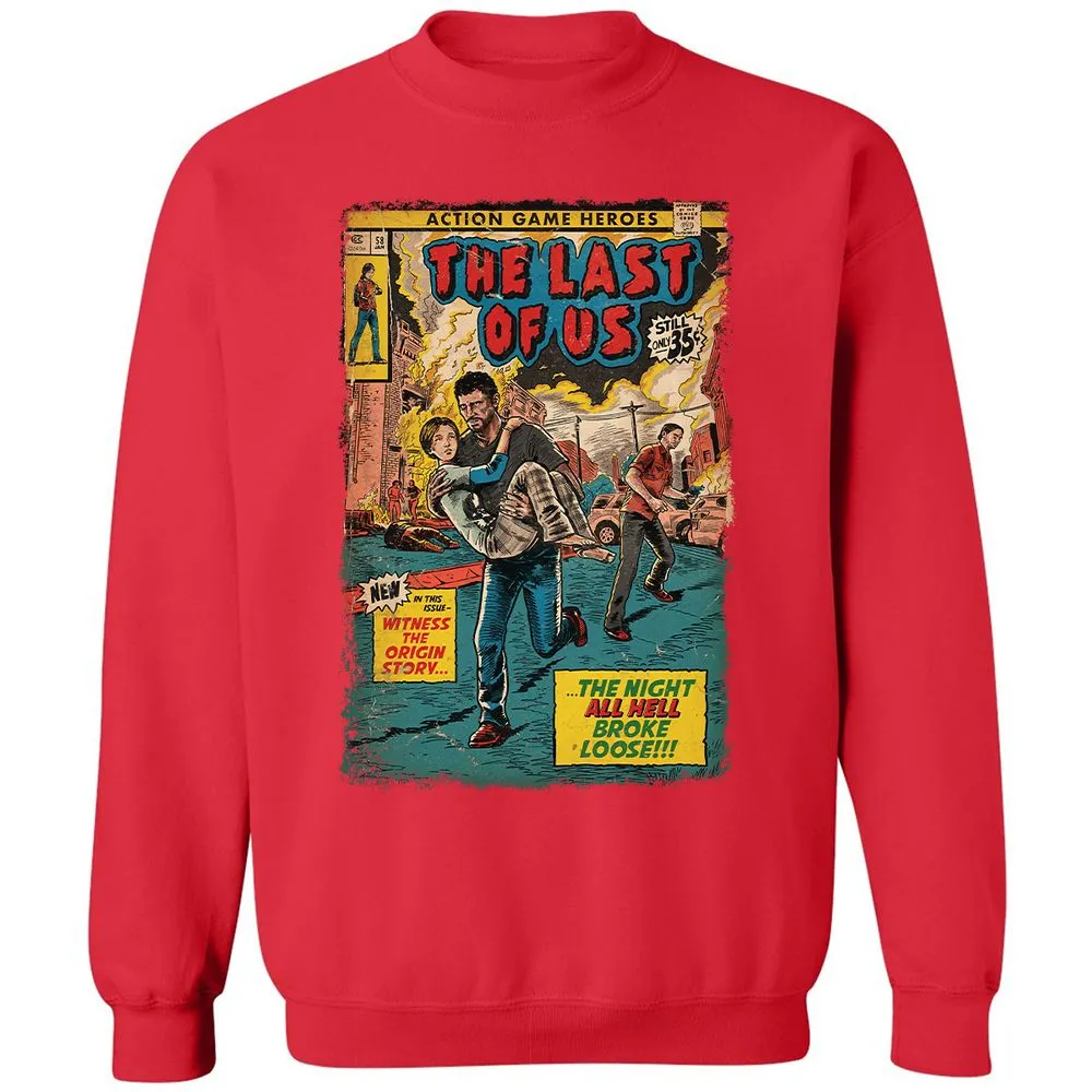 Classic Unisex Sweatshirt - XBTBN23S - Red - 5