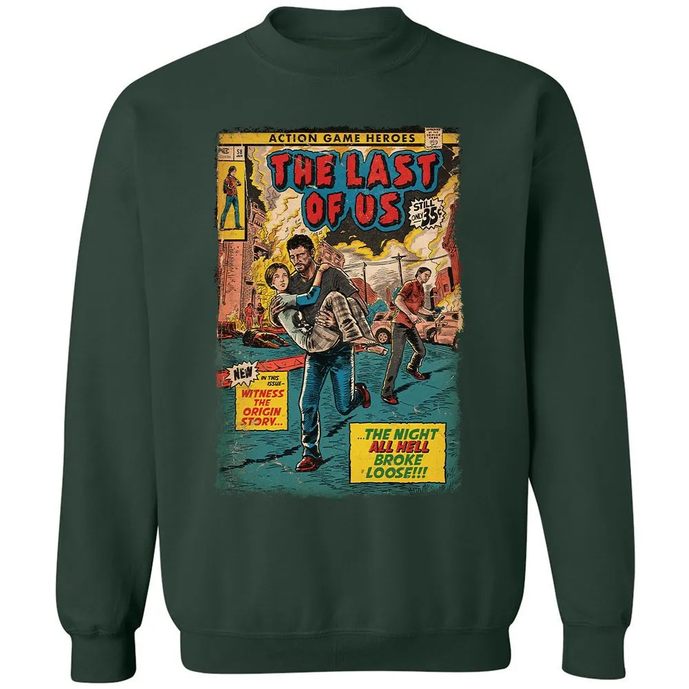 Classic Unisex Sweatshirt - XBTBN23S - Forest Green - 4