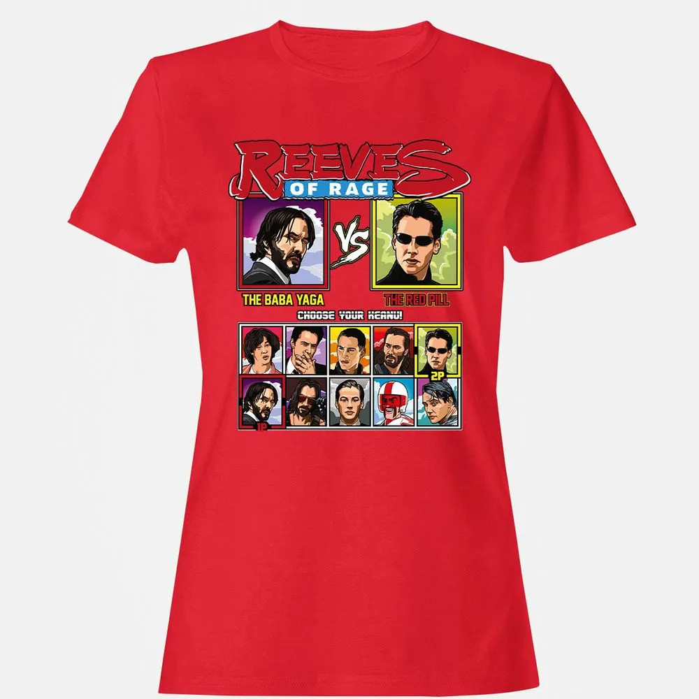 Women's T-Shirt - ZDNHDPQH - Red - 13