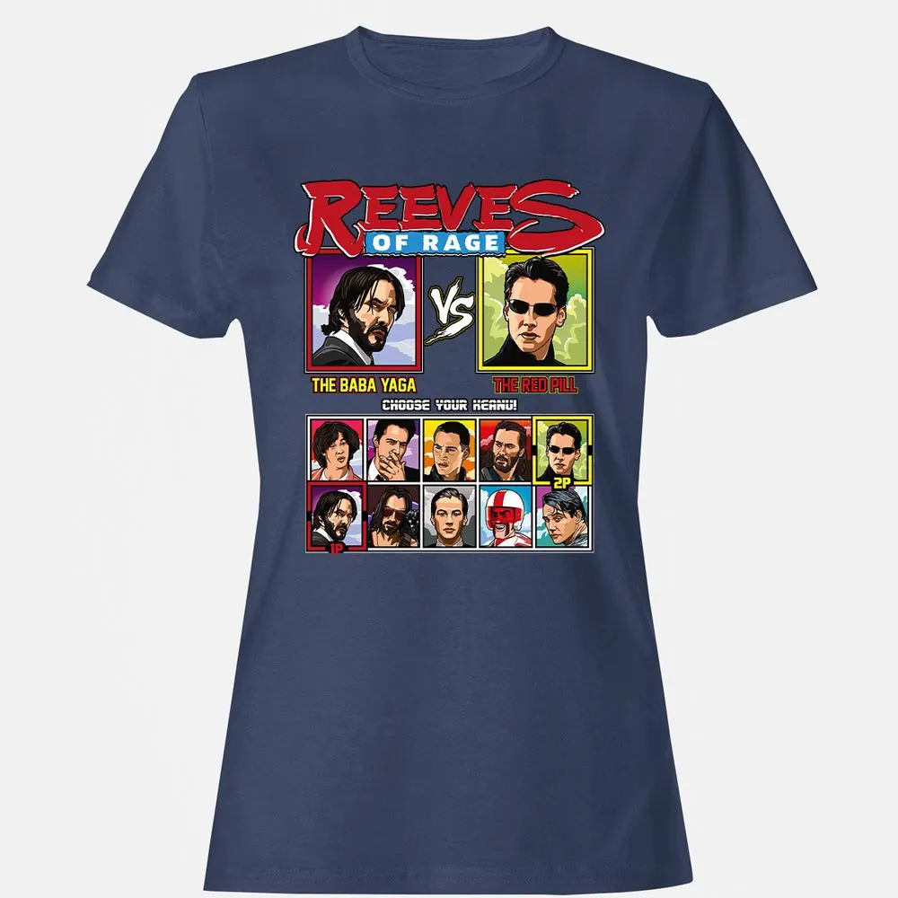 Women's T-Shirt - ZDNHDPQH - Navy - 10