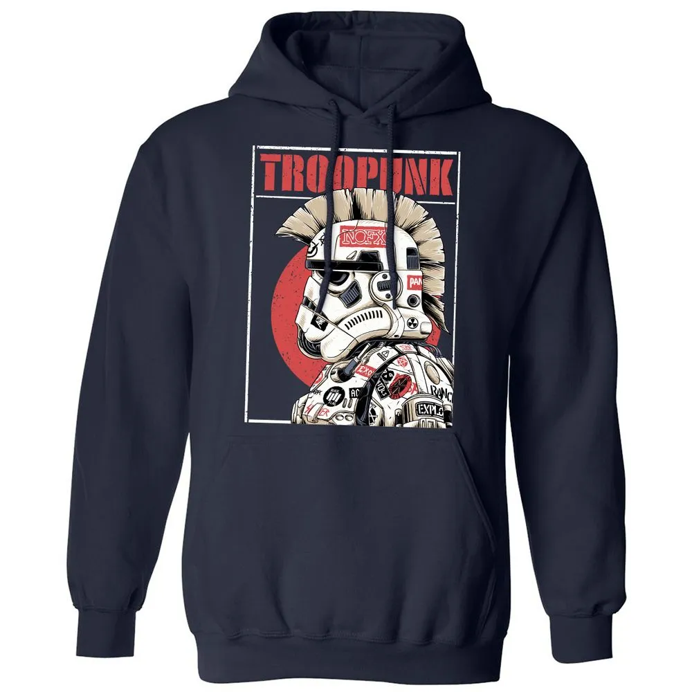 Classic Unisex Hoodie - W11QX6YB - Navy - 2