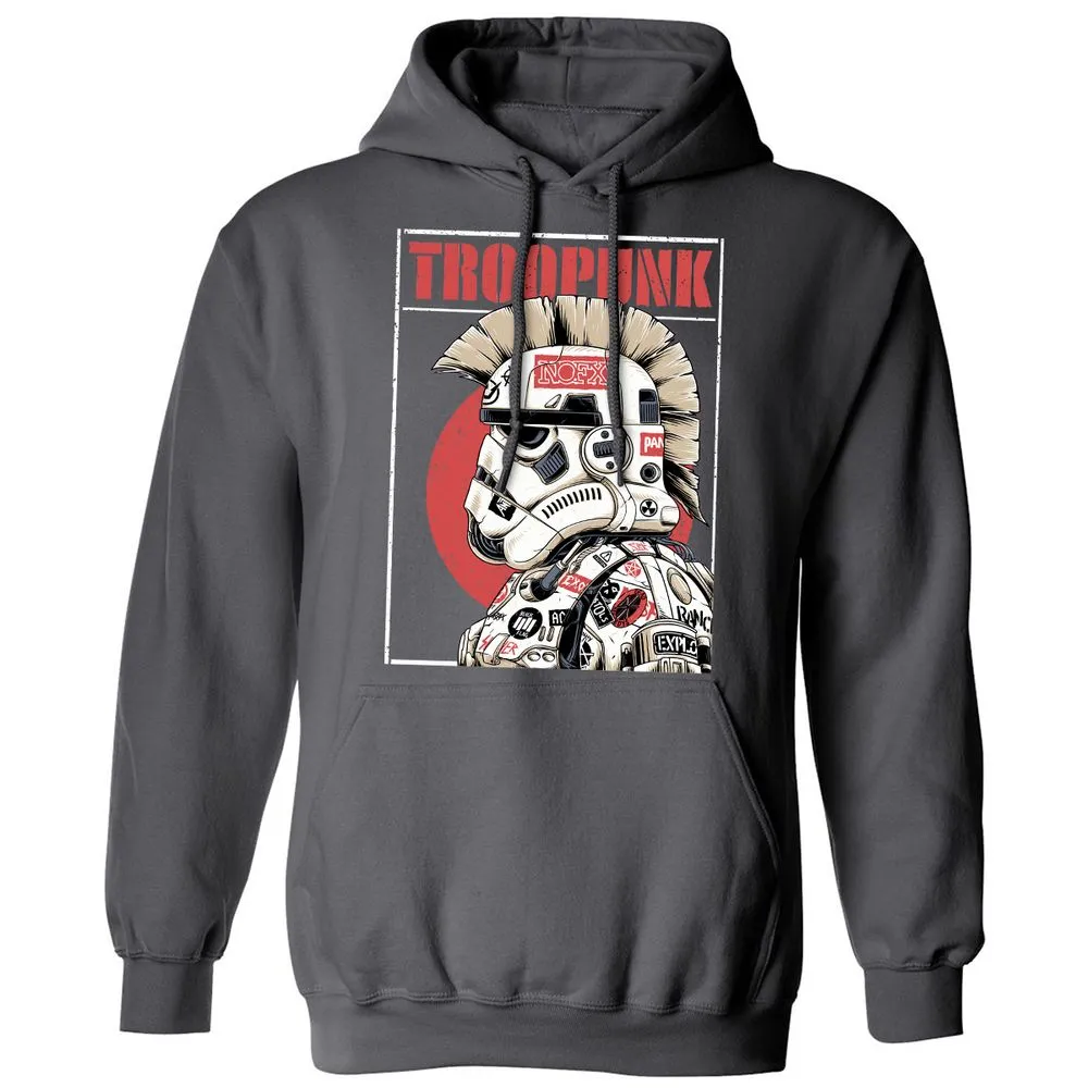 Classic Unisex Hoodie - W11QX6YB - Charcoal - 7