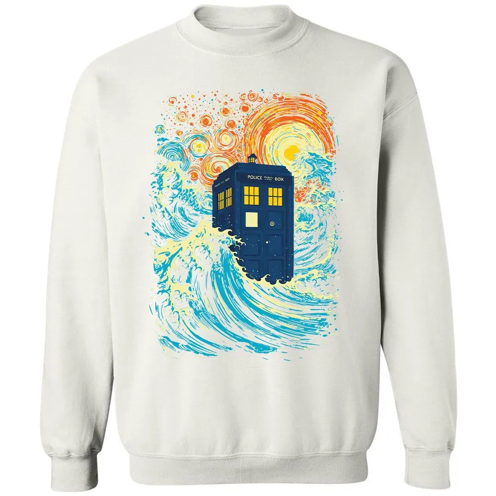 Classic Unisex Sweatshirt - AV1FLB5S - White - 12