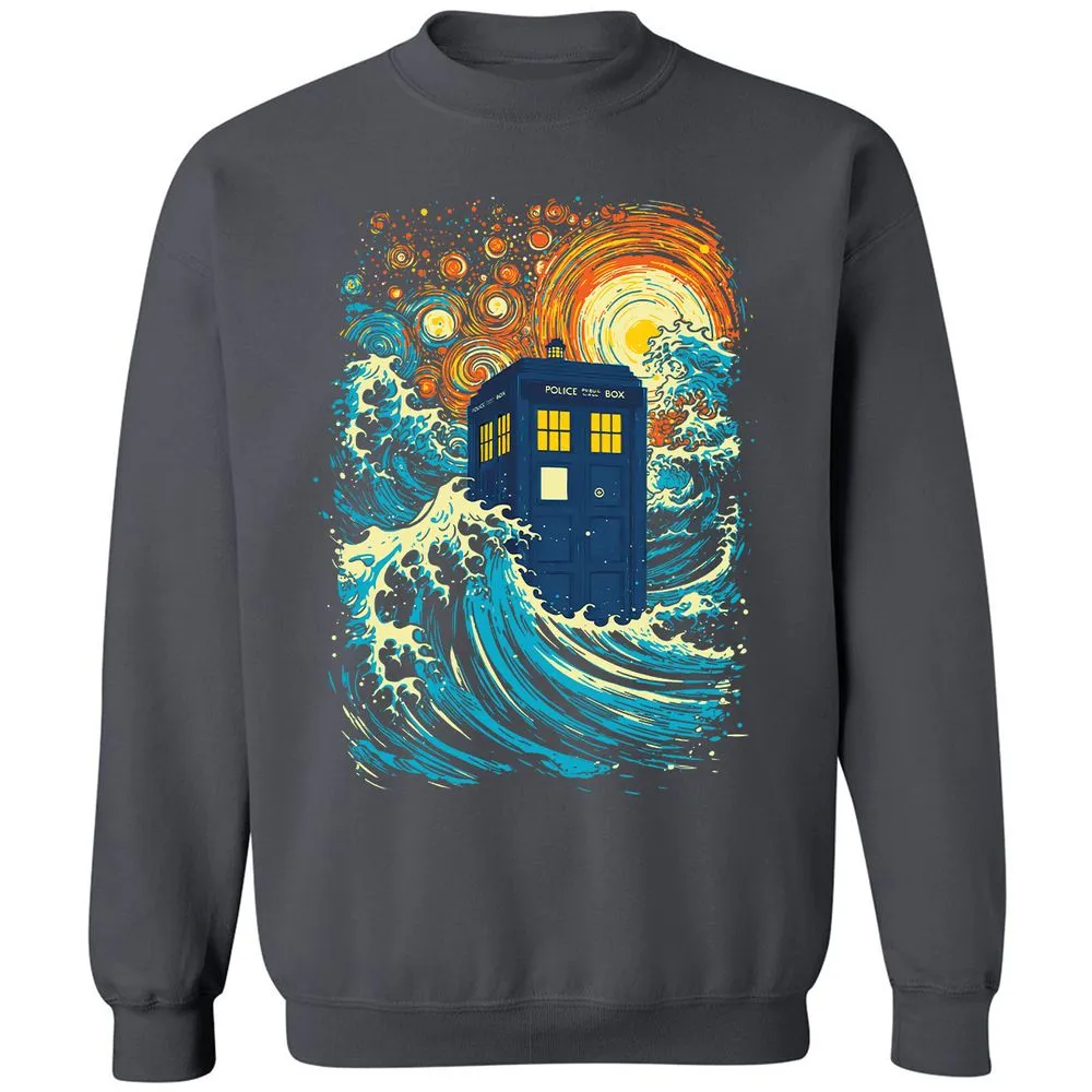 Classic Unisex Sweatshirt - AV1FLB5S - Charcoal - 7