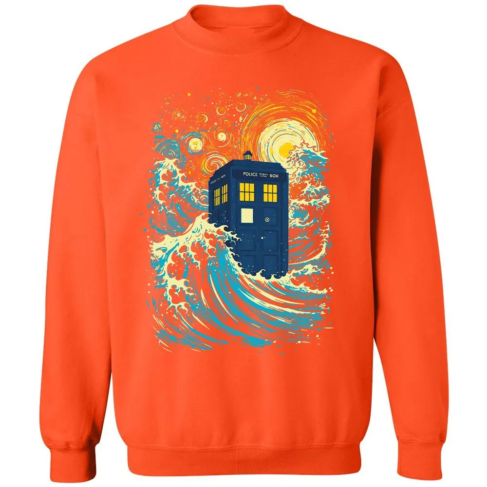 Classic Unisex Sweatshirt - AV1FLB5S - Orange - 10