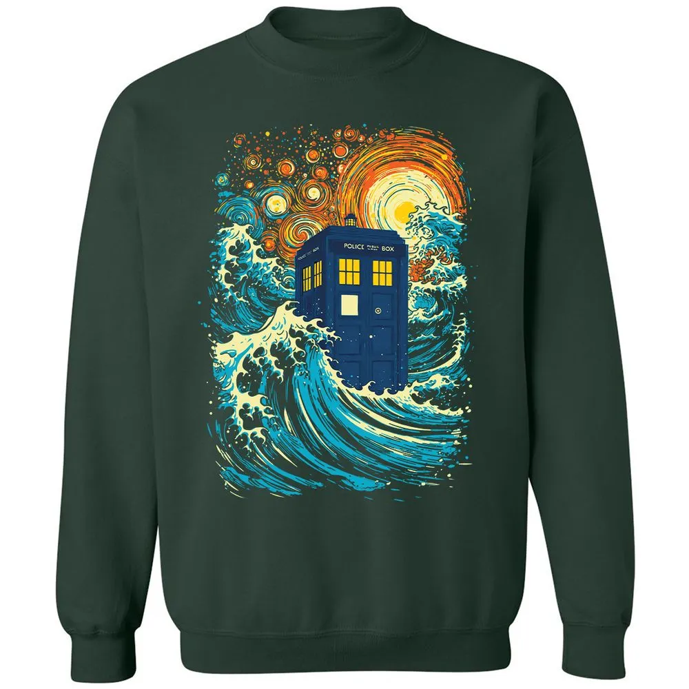Classic Unisex Sweatshirt - AV1FLB5S - Forest Green - 4