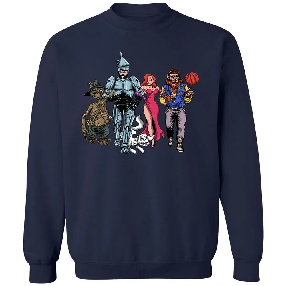 Classic Unisex Sweatshirt - 3BJW4G6R - Navy - 2