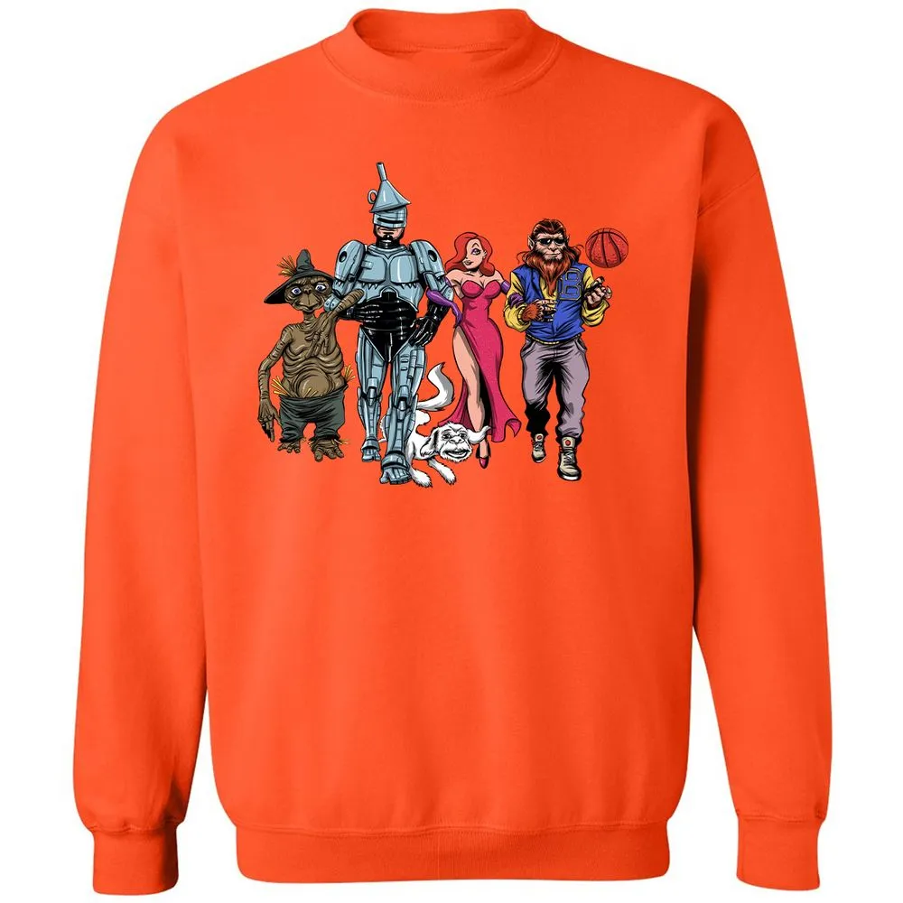 Classic Unisex Sweatshirt - 3BJW4G6R - Orange - 10
