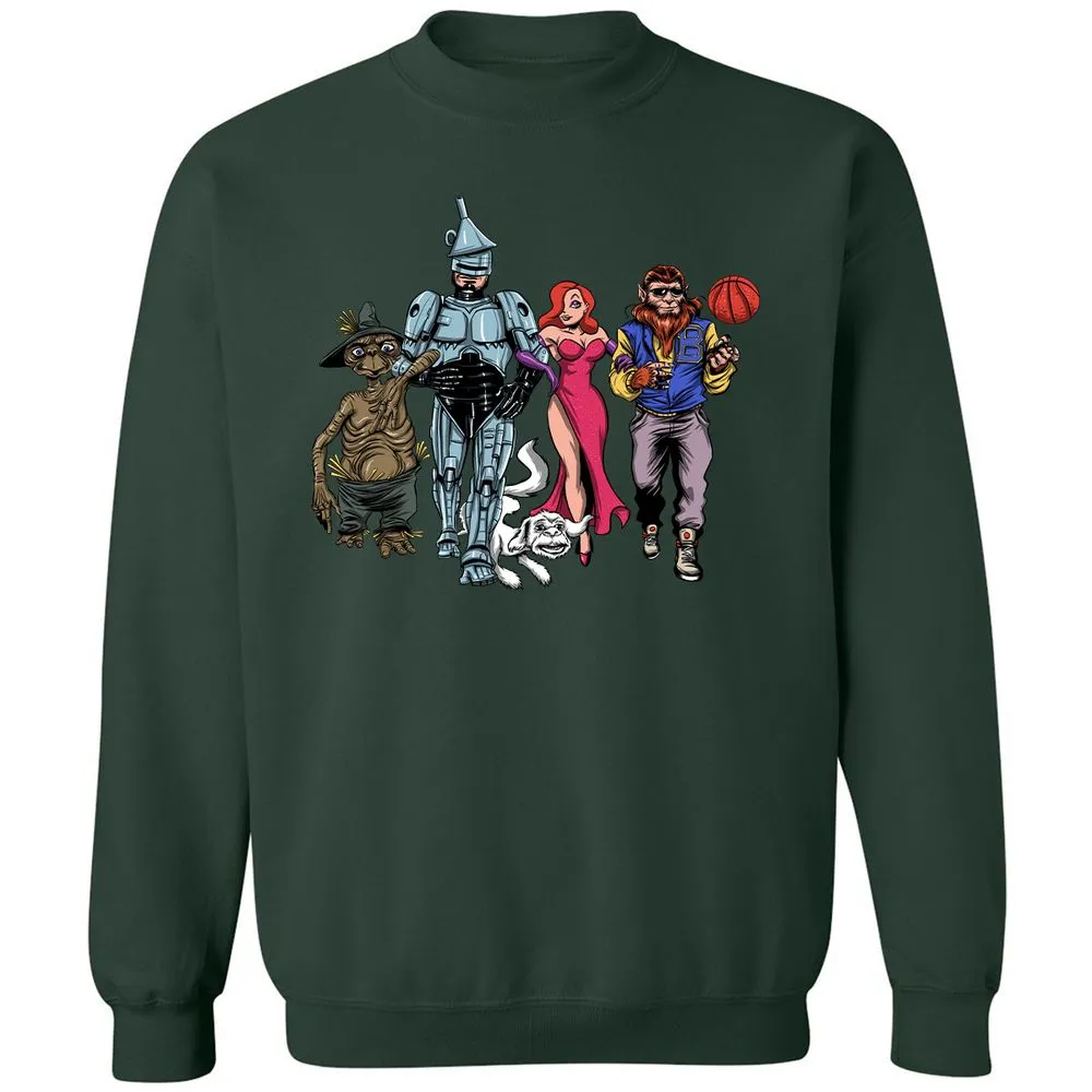 Classic Unisex Sweatshirt - 3BJW4G6R - Forest Green - 4