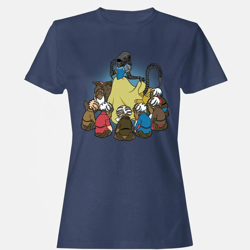 Women's T-Shirt - UXGBUJS8 - Navy - 10