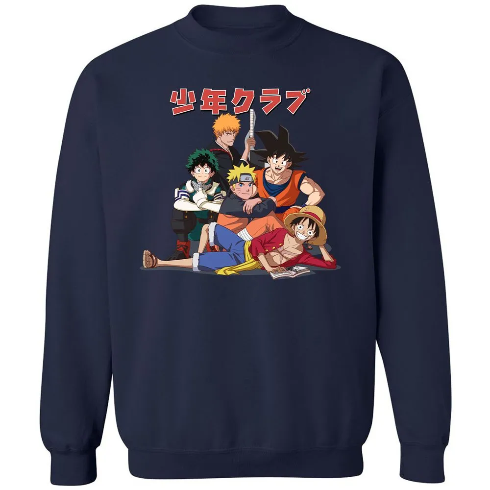 Classic Unisex Sweatshirt - C9D57ZDQ - Navy - 2
