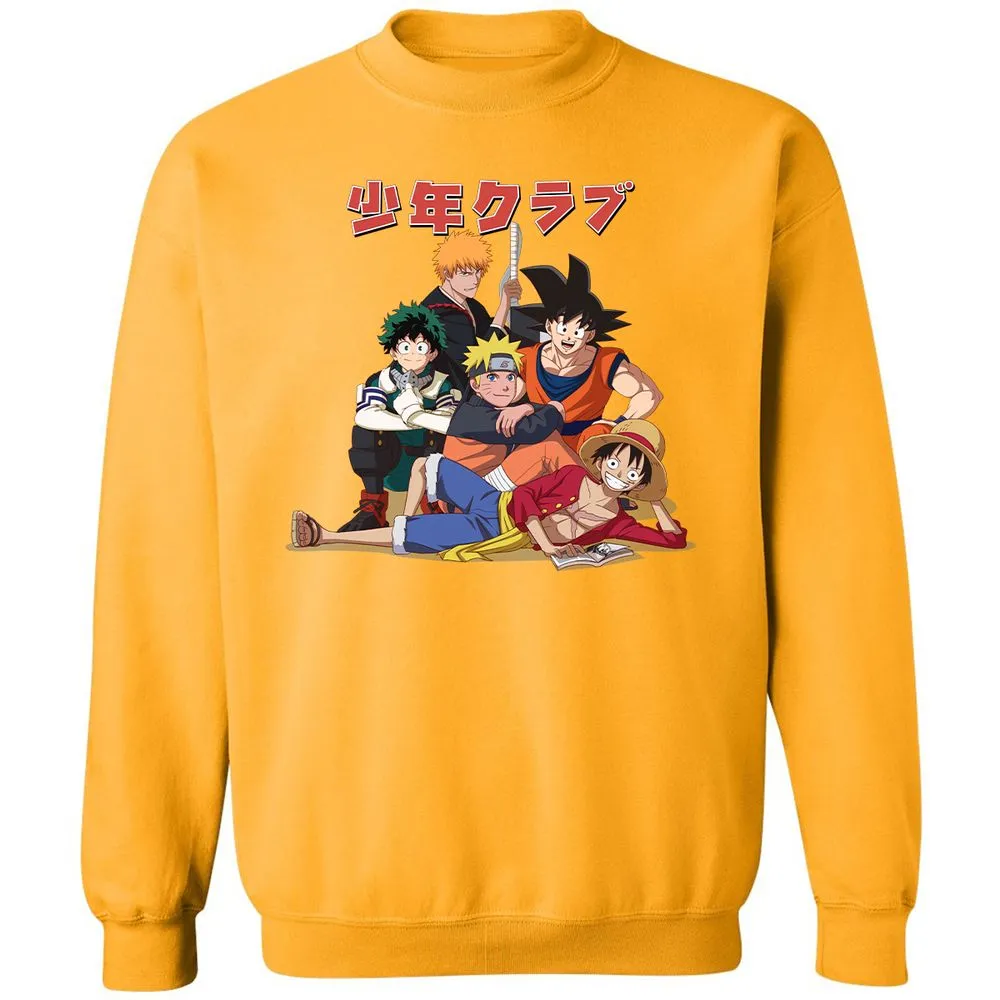 Classic Unisex Sweatshirt - C9D57ZDQ - Gold - 11