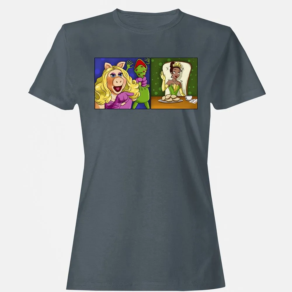 Women's T-Shirt - LRCJNW3Z - Charcoal - 3
