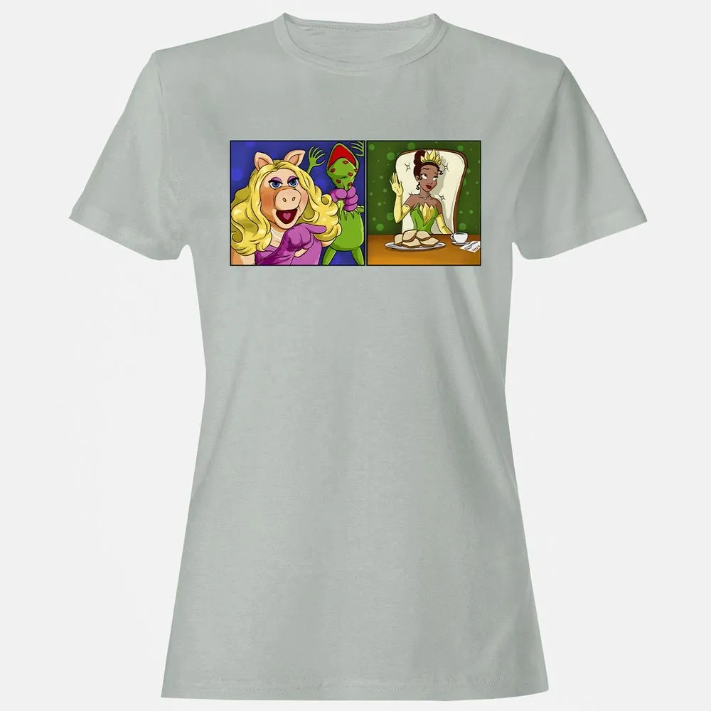 Women's T-Shirt - LRCJNW3Z - Ash - 2