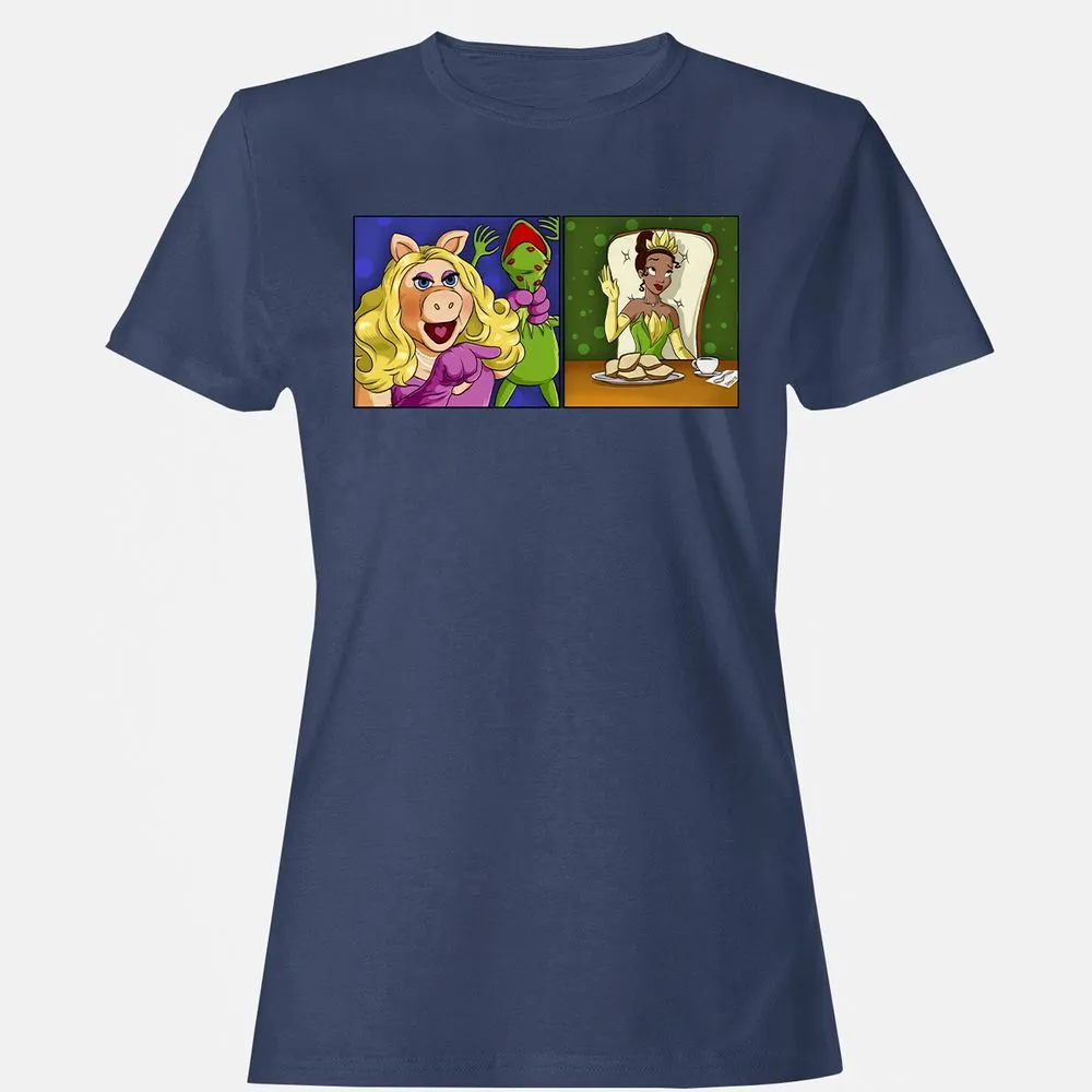 Women's T-Shirt - LRCJNW3Z - Navy - 10
