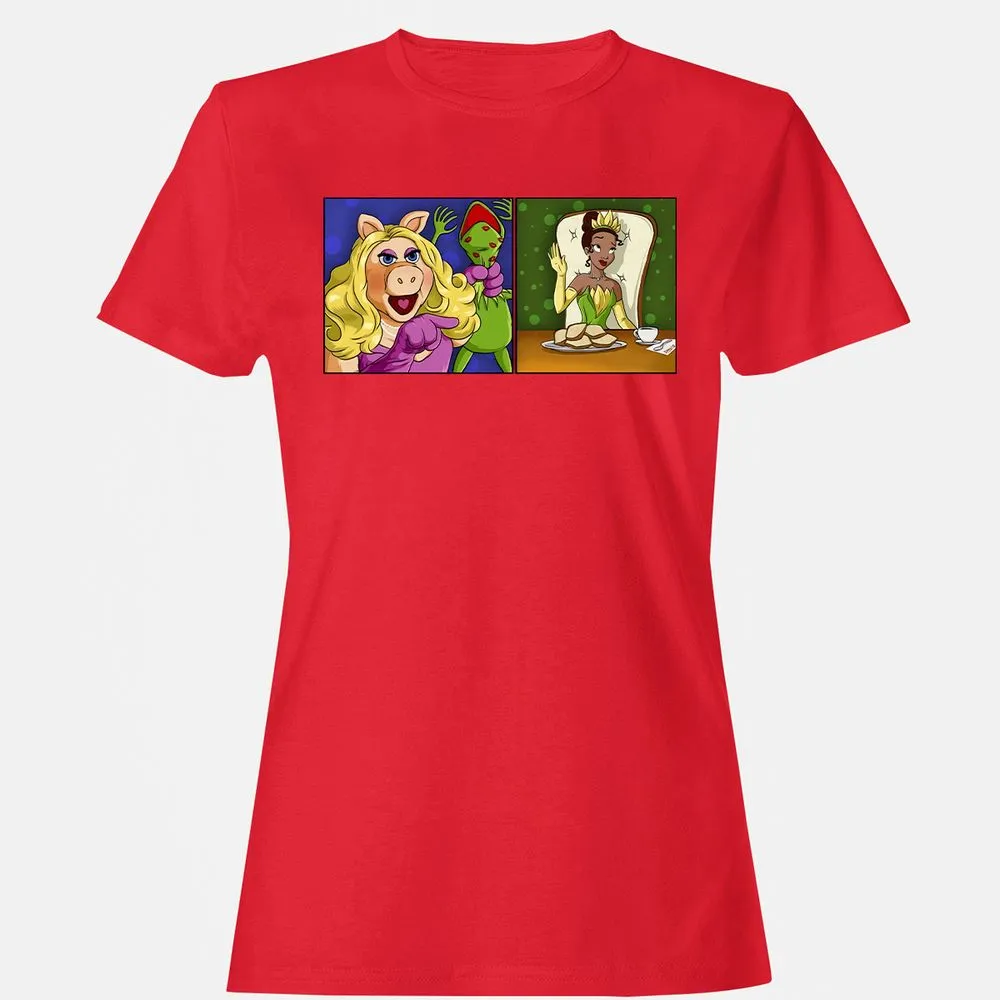 Women's T-Shirt - LRCJNW3Z - Red - 13