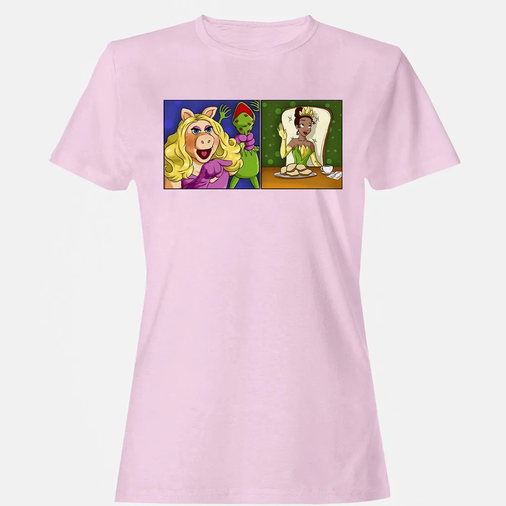 Women's T-Shirt - LRCJNW3Z - Light Pink - 9