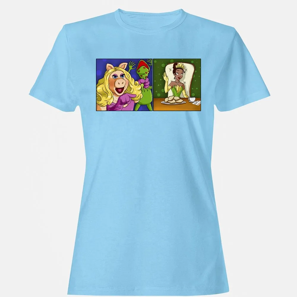 Women's T-Shirt - LRCJNW3Z - Light Blue - 8