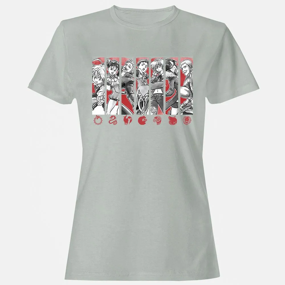 Women's T-Shirt - 82JQA7B2 - Ash - 2