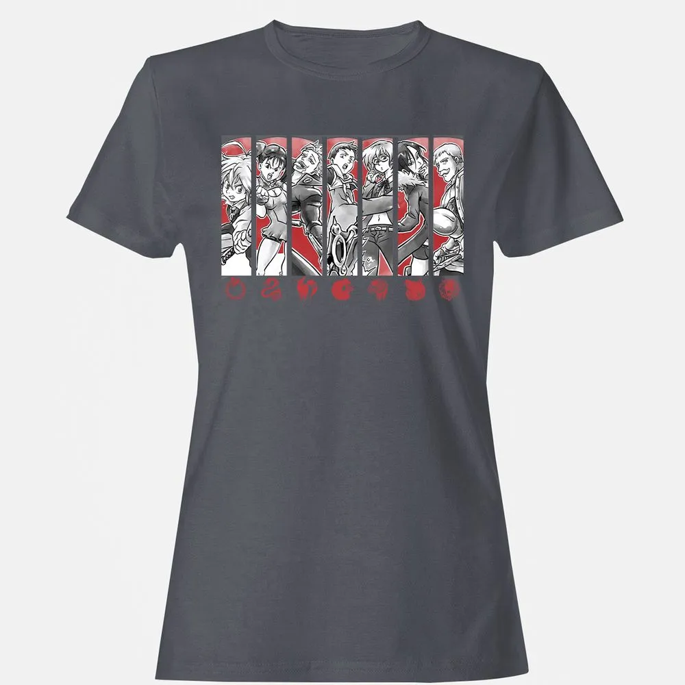 Women's T-Shirt - 82JQA7B2 - Dark Heather - 5
