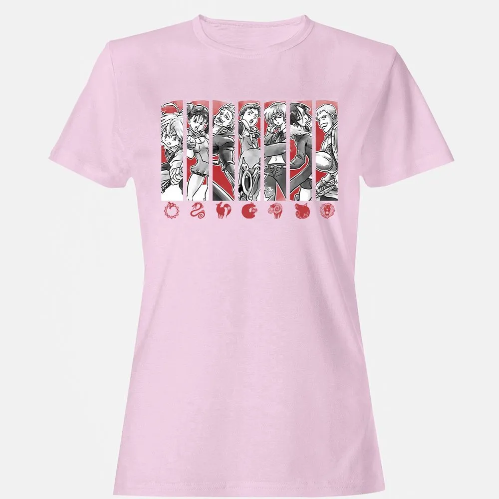 Women's T-Shirt - 82JQA7B2 - Light Pink - 9