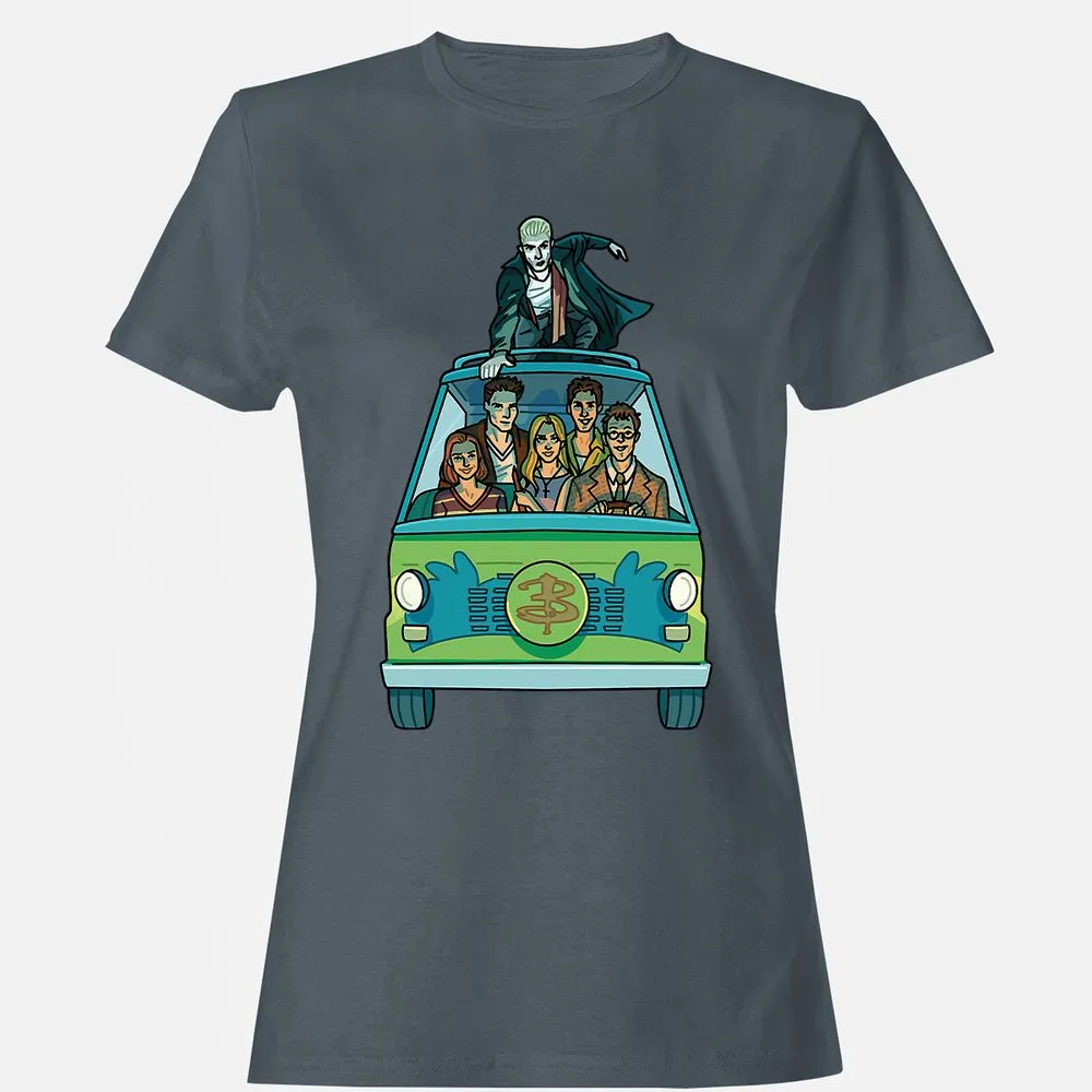 Women's T-Shirt - 7QKQVL6C - Charcoal - 3