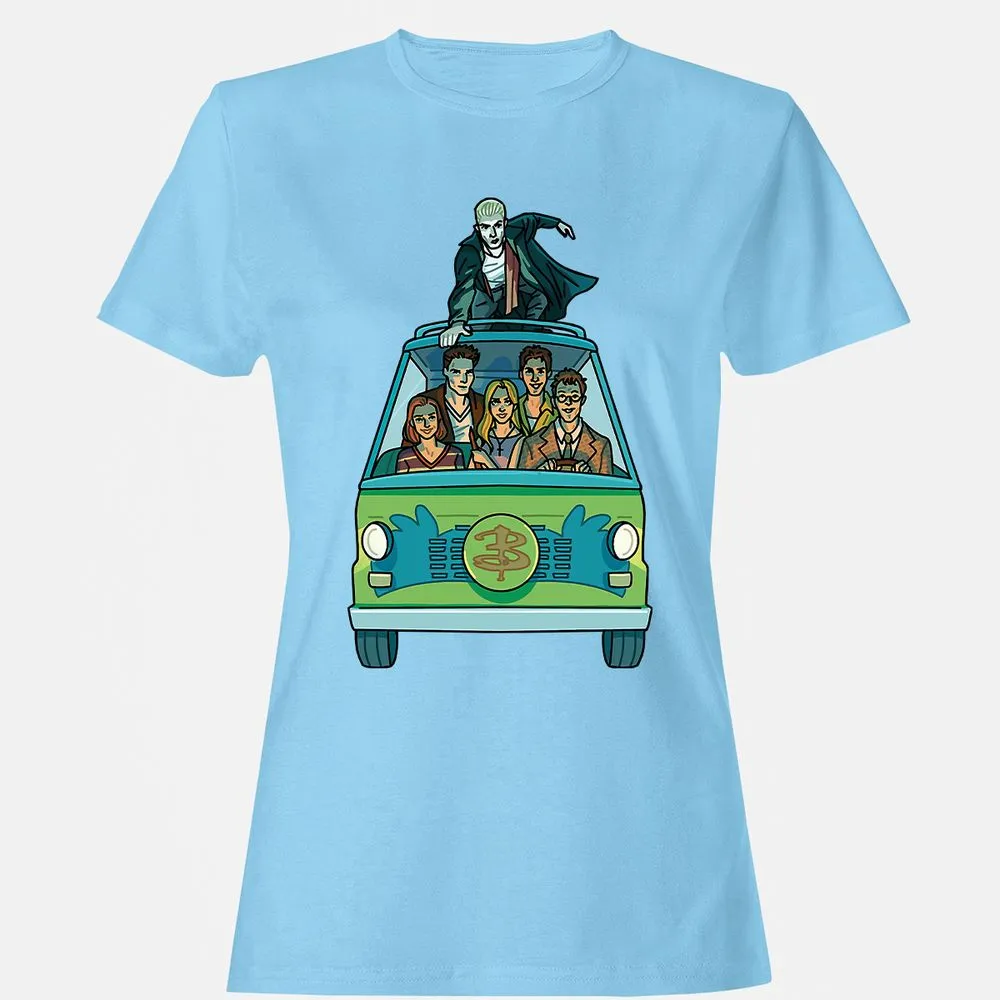 Women's T-Shirt - 7QKQVL6C - Light Blue - 8