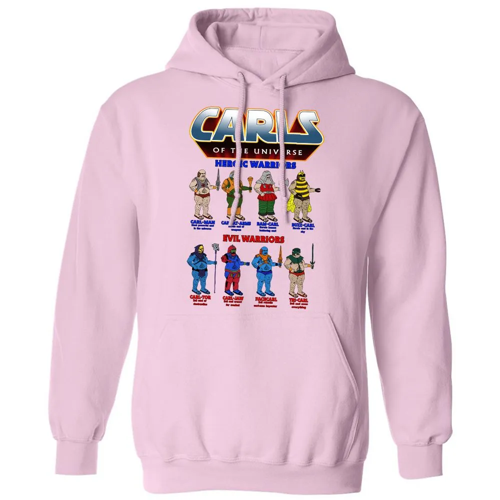Classic Unisex Hoodie - KQAQHF65 - Light Pink - 3