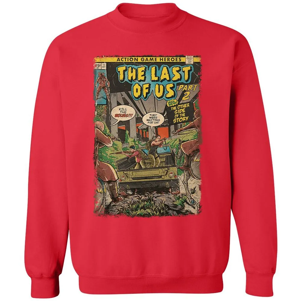 Classic Unisex Sweatshirt - FNRXBUWV - Red - 5