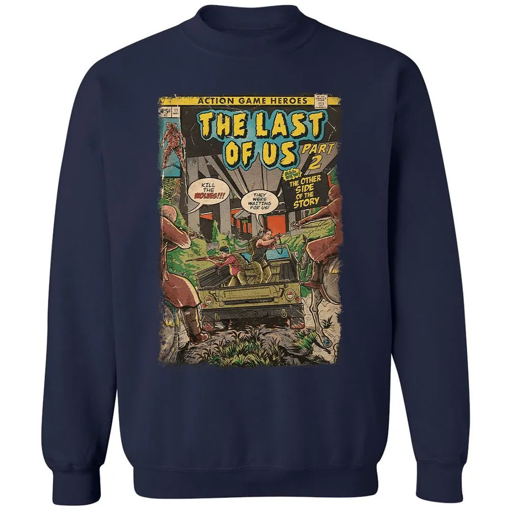 Classic Unisex Sweatshirt - FNRXBUWV - Navy - 2