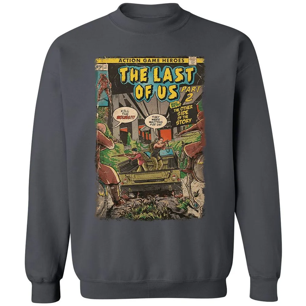 Classic Unisex Sweatshirt - FNRXBUWV - Charcoal - 7