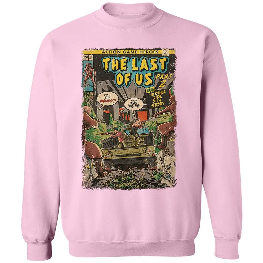 Classic Unisex Sweatshirt - FNRXBUWV - Light Pink - 3